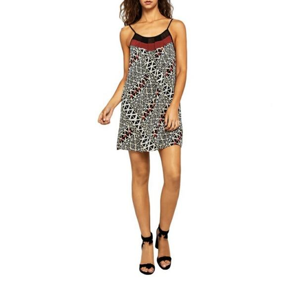 NEW BCBGeneration Aztec Sleeveless Cami Mini Dress - Small - Picture 2 of 6